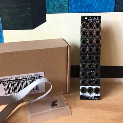 Doepfer A-130-8v Octal linear VCA eurorack module, vintage edition. image 5