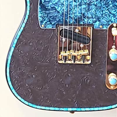 Custom Designed & Crafted "Tele" Style w/Western Tolex Serial #037- "Centauri" Klon by Harby included $169 value! image 5
