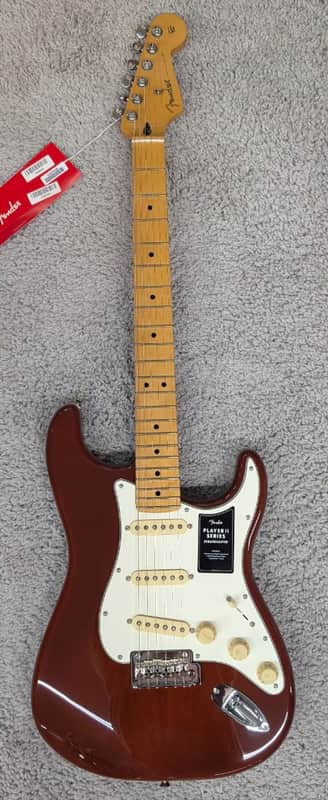 Fender Player II Stratocaster, Maple Fingerboard, Transparent Mocha Burst - MIM image 1