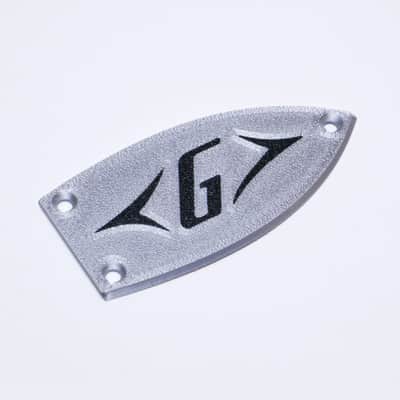 Custom Gretsch Truss Rod Cover - Gold (53mm hole spacing) image 8