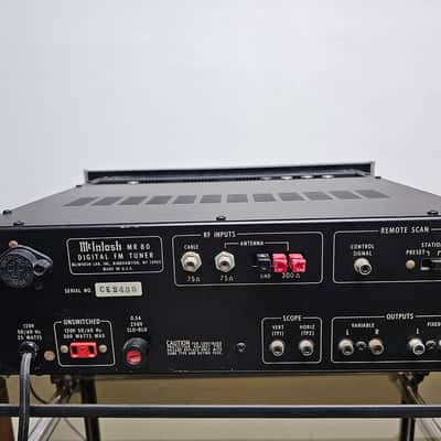 McIntosh MR-80 FM Stereo Tuner Vintage Operational (Read Description) image 16