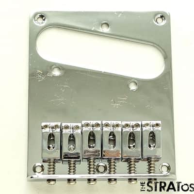 USED Fender Squier Telecaster Tele Chrome BRIDGE Guitar image 1