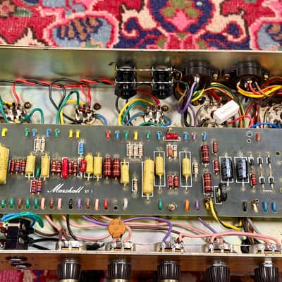 Marshall JMP 50 Modified - 1987 50-Watt Guitar Amp Head 1974 - MV Mod image 11