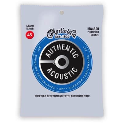 Martin Authentic Acoustic SP Bass Strings Light 45-100 image 2