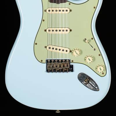Fender Custom Shop Willcutt True '62 Stratocaster Relic Faded Sonic Blue 60's C (091) image 3