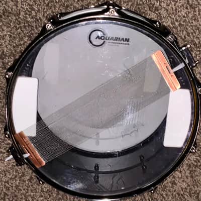 Tama LST148 8x14" S.L.P. Series Big Black Steel Snare Drum 2016 - Present - Matte Black image 8