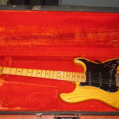 1979 Fender Stratocaster Natural w/ Original hardshell case image 11
