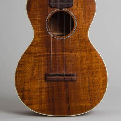 C. F. Martin  Style 2-K Concert Ukulele (2014), ser. #1819492, two-tone fabric hard shell case. image 3