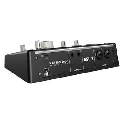 Solid State Logic SSL 2 MKII 2 x 2 USB Audio Interface with Dual Pro-Grade Headphone Outputs, Next-Gen Converters, and 4K Analogue Enhancement image 5