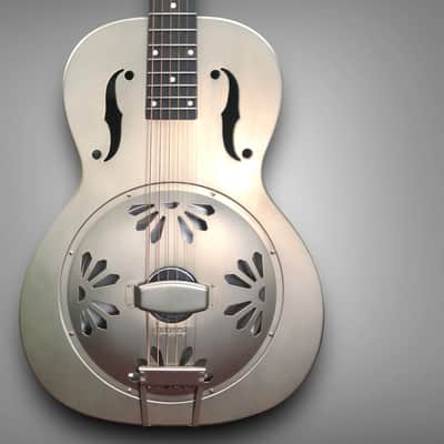 Gretsch G9201 Honey Dipper Resonator Guitar w/ Quarterman Cone and Hardshell Case image 1