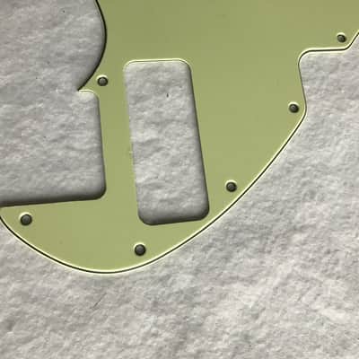 For Fender US Telecaster Thinline/Tele 69 P90 Guitar Pickguard,3 Ply Vintage Green image 2