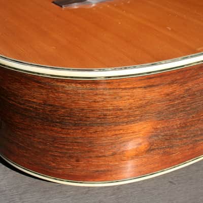 1978 Yairi YW800 B. Rosewood Jacaranda Japan Vintage - Natural+Vintage Hard Case image 16