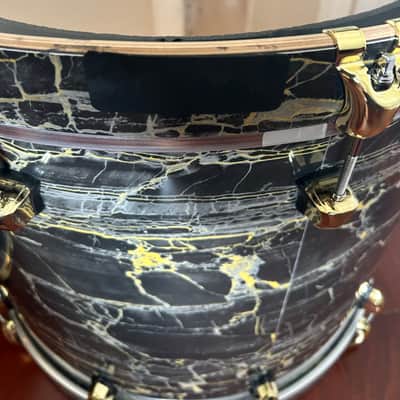 SJC Black Marble w/ Brass Hardware image 5