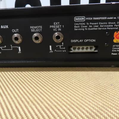 MXR 1976-1979 BLACK DIGITAL PITCH SHIFTER w/ 5 BUTTON FOOTSWITCH CLEANED & TESTED image 9