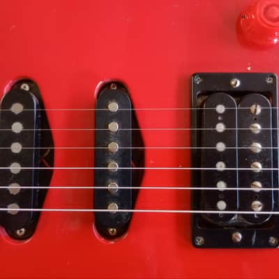 Fender Squier MIJ Contemporary Stratocaster HSS 1986 Torino Red *** FREE SHIPPING *** image 9