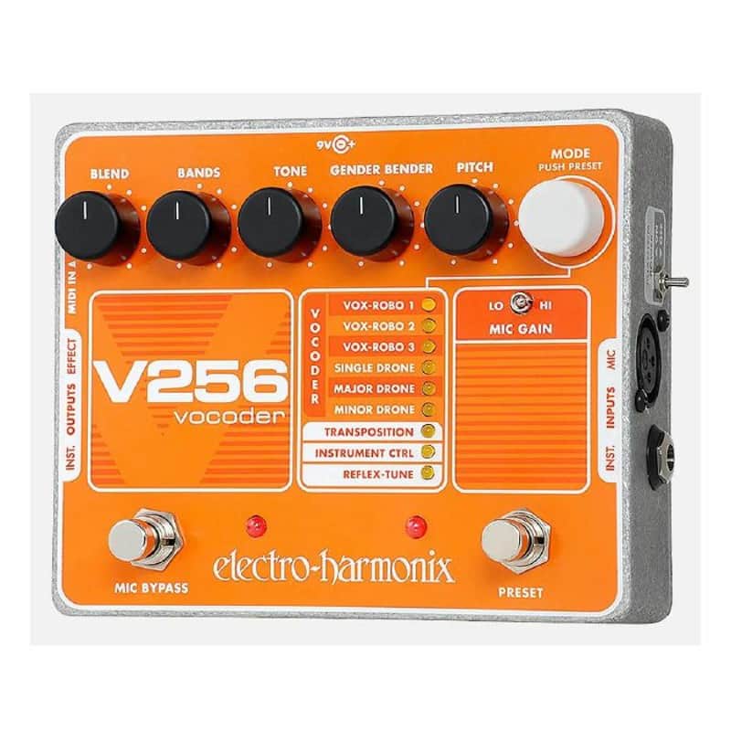 Electro-Harmonix V256 Vocoder Digital Vocal Effects Pedal image 1