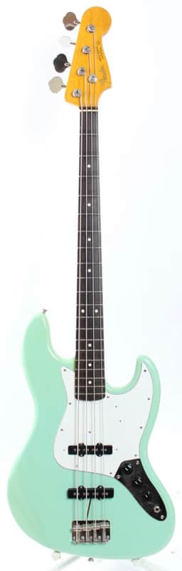 2002 Fender Jazz Bass '62 Reissue surf green image 1