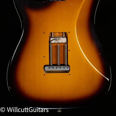 Fender Custom Shop Willcutt True '57 Stratocaster Journeyman Relic 2-Tone Sunburst 57 V (802) image 4