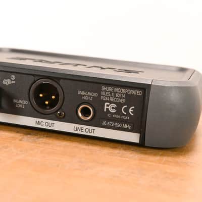 Shure PGX14 Wireless Beltpack System J6 Band - 572-590 MHz (NO PSU) CG010W8 image 7