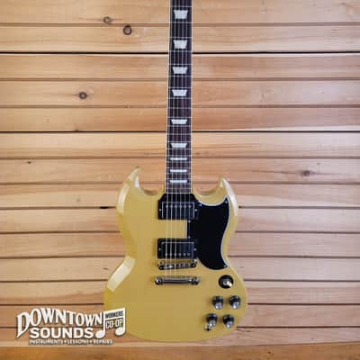 Gibson SG Standard '61 Stop Bar with Gibson Hard Case - TV Yellow image 2