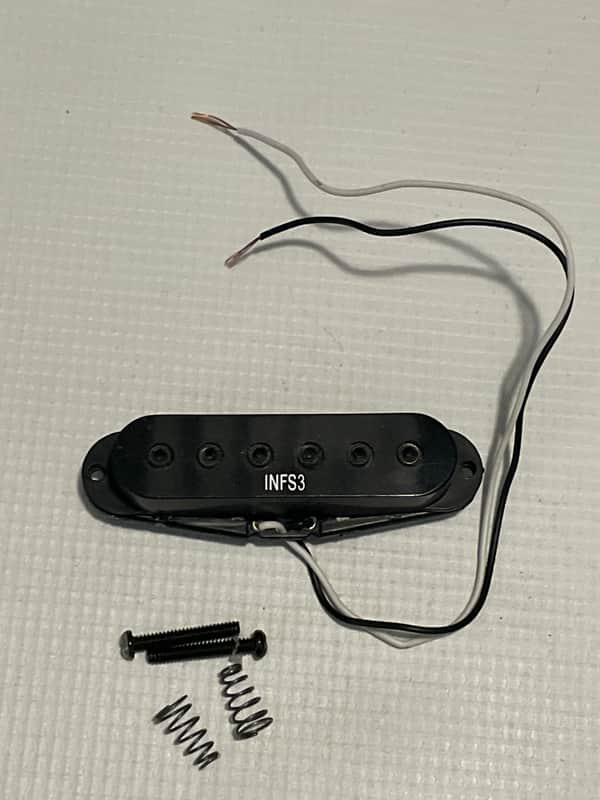 2010's Ibanez RG350DXZ RG Series INFS3 Black Middle Single Coil Guitar Pickup 6k image 1