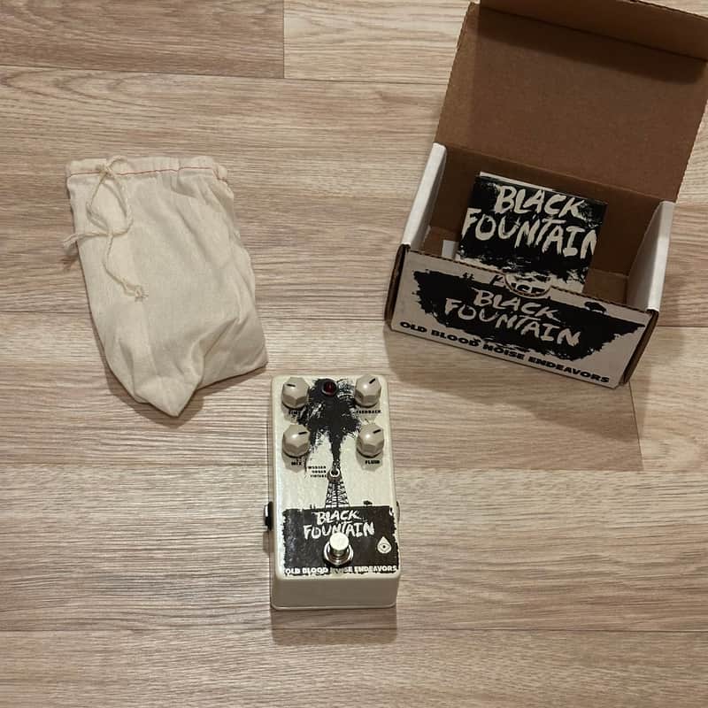 Old Blood Noise Endeavors Black Fountain Delay V1 2014 - Graphic image 1
