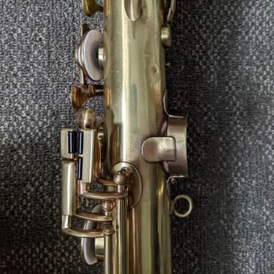 Buffet Crampon Cie Evette & Schaeffer 1927 - Vintage Lacquer Bari Sax Paris France Baritone Saxophone image 17