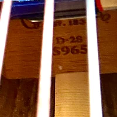 Beautiful 2001 Restored Martin D-28 #859658, Hard Martin Case, New Strings image 22
