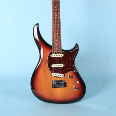 2004 Modulus Graphite Genesis G1T Sunburst USA Made Electric Guitar image 3