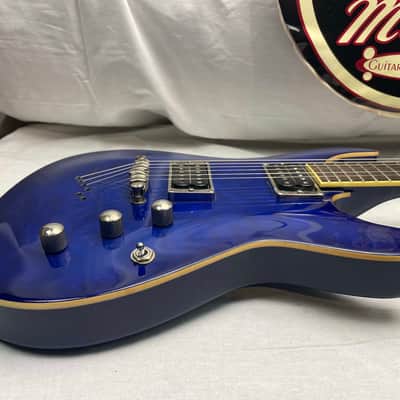 Ibanez SZ Series SZ520QM SZ520 Electric Guitar 2003 BBL Bright Blue image 8