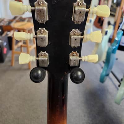 Vintage 1951 Gibson ES-300, Dual Pickup Archtop Electric Guitar, with Tone Specific 1946 P-90s - Sunburst w/ Case image 15