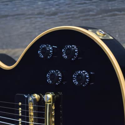 Gibson Les Paul Classic Custom Guitar of the Week 28 Antique Ebony Electric Guitar image 7