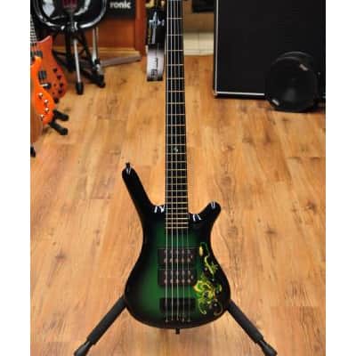 Warwick Corvette $$ SE Green Dragon 5 image 2