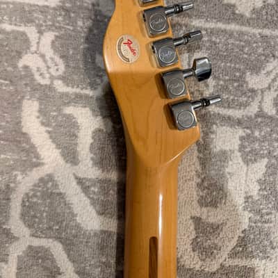 RARE 1996 Fender Telecaster Plus V2 Blue Burst & Maple Fretboard OHSC image 8