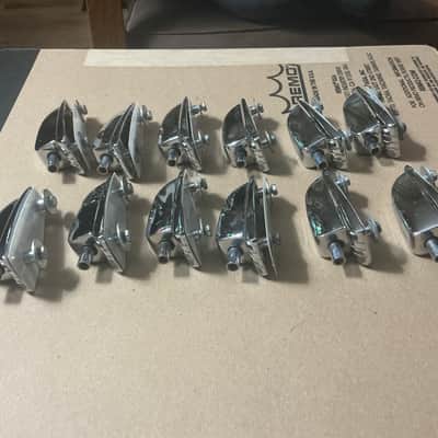 12-Ludwig  Large Classic Lugs w/Vistalite gaskets image 4