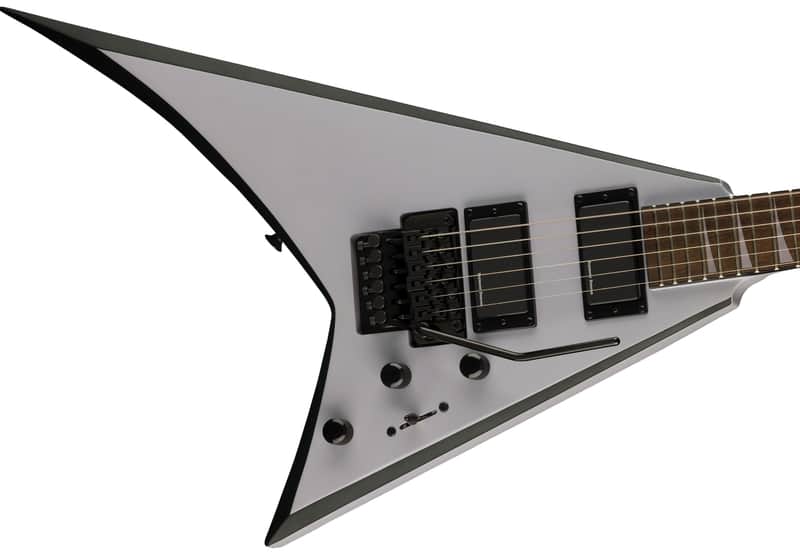 PRE-ORDER! Jackson X Series Rhoads RRX24 electric guitar Battle Ship Grey w/ Black Bevels image 1