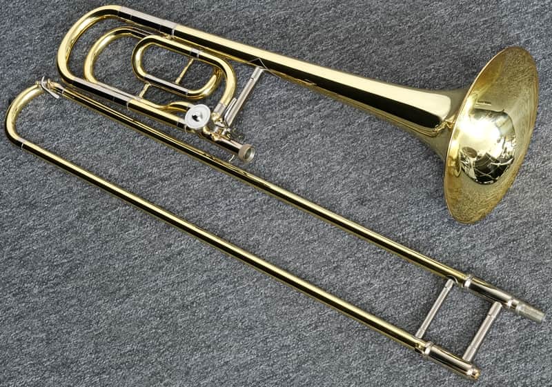 Yamaha Model YSL-646 Pro Trigger Bb/F Trombone made in Japan image 1