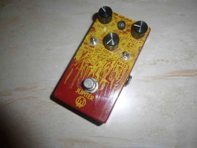 Walrus Audio Jupiter Multi-Clip Fuzz V1 2013 - 2016 - Red / Yellow Zeus image 1
