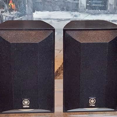 Yamaha Yamaha NS-AP6500S 2-way bookshelf satellite speakers 90s  - Black image 1