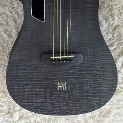 Tagima LUMI-X BK Black Smart Acoustic-Electric Guitar - Built-in Effects-B Stock image 1