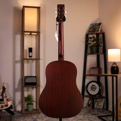 Gretsch Jim Dandy Deltoluxe Dreadnought - Walnut Fingerboard, Black image 10