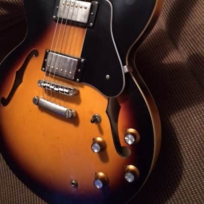 Relic Epiphone ES 335 Pro Vintage Sunburst w/ piezo bridge