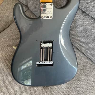 Fender Custom Shop 1960s Stratocaster Partscaster Relic 2020s Charcoal Frost Metallic image 7