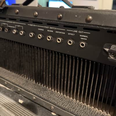 Roland JC-120H Jazz Chorus 120-Watt Guitar Head 1984 - 1990 - Black image 8