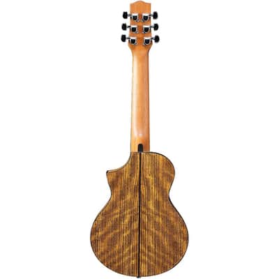 Ibanez EWP14OPN Exotic Wood Piccolo Acoustic Guitar Regular Natural image 4