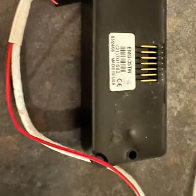 (2) EMG Dual Coil Bass Pickups - 35DC-B & 35TW  w/harnesses image 2