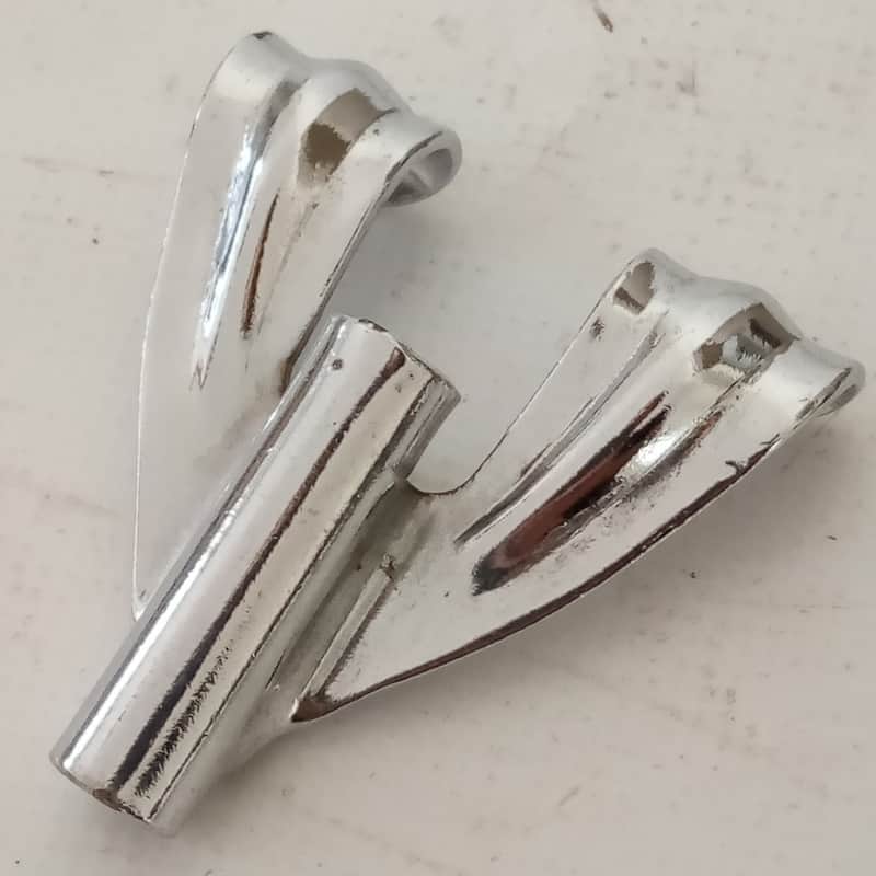 *Ludwig 1+ Chrome Tension-Rod-Claws Vintage 60s Marching Bass/Tom/Snare Drum WFL image 1
