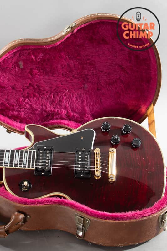 1996 Gibson Les Paul Custom Wine Red | Seymour Duncan Pearly Gates | Ebony Board | OHSC image 1