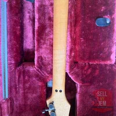 Beautiful 1990 Ibanez JEM777DY Desert Yellow Pyramid Inlays + Hard Case + Tremolo Arm + Original Manual + Strap image 10