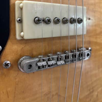 1961 Carvin SBG-3 Lefty - Natural w/ case - Left Handed image 4